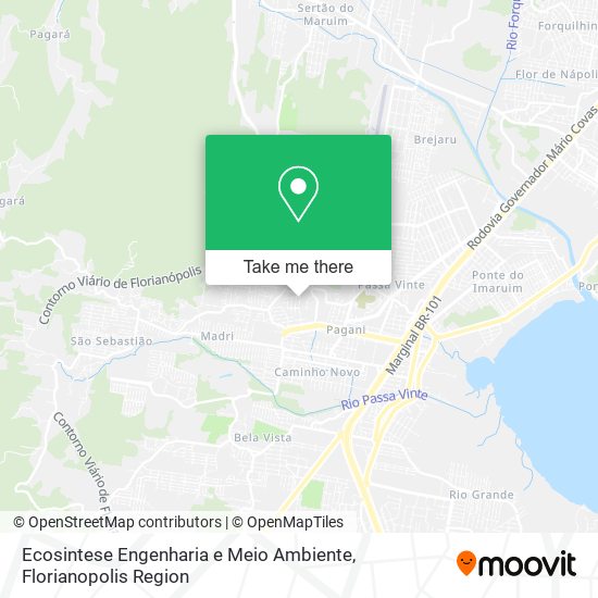 Ecosintese Engenharia e Meio Ambiente map
