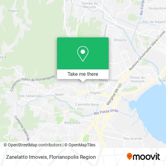 Zanelatto Imoveis map