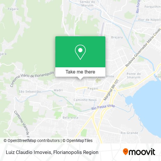 Luiz Claudio Imoveis map