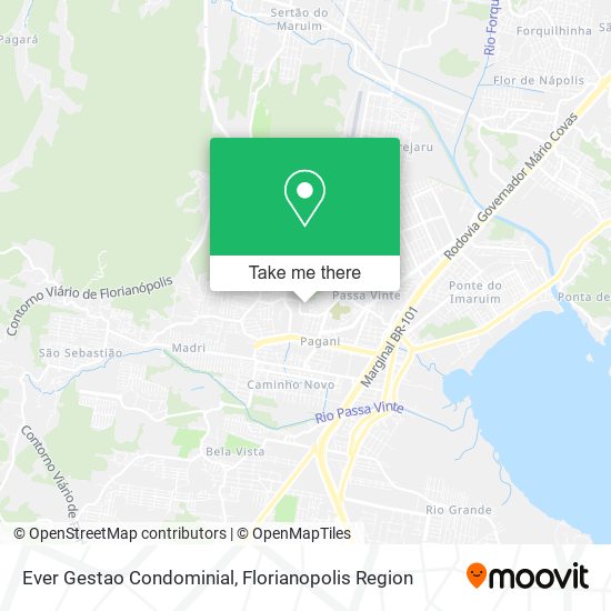 Ever Gestao Condominial map