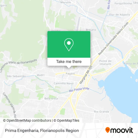 Prima Engenharia map