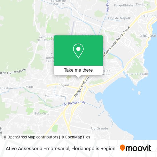 Ativo Assessoria Empresarial map