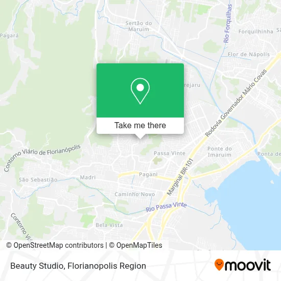 Beauty Studio map