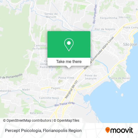 Percept Psicologia map