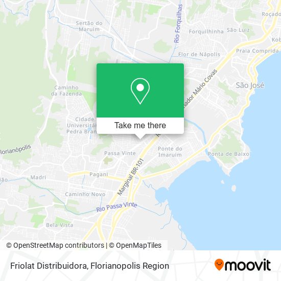 Friolat Distribuidora map