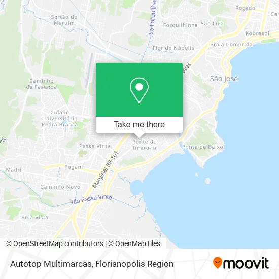 Autotop Multimarcas map