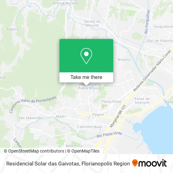 Residencial Solar das Gaivotas map