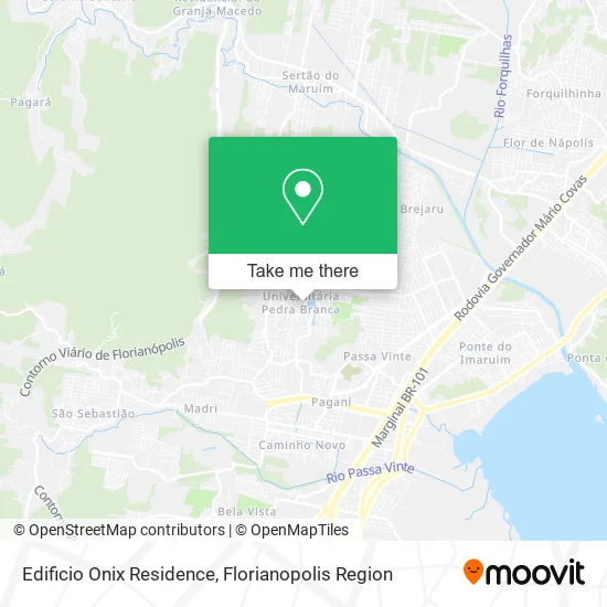 Edificio Onix Residence map