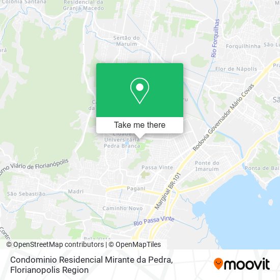 Condominio Residencial Mirante da Pedra map