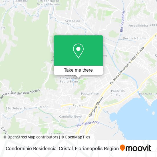 Condominio Residencial Cristal map