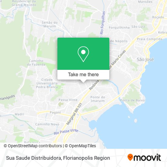 Sua Saude Distribuidora map