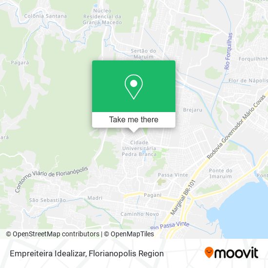 Empreiteira Idealizar map