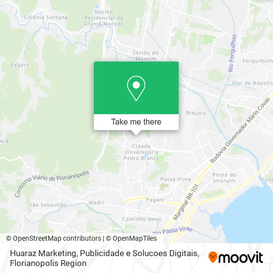 Huaraz Marketing, Publicidade e Solucoes Digitais map