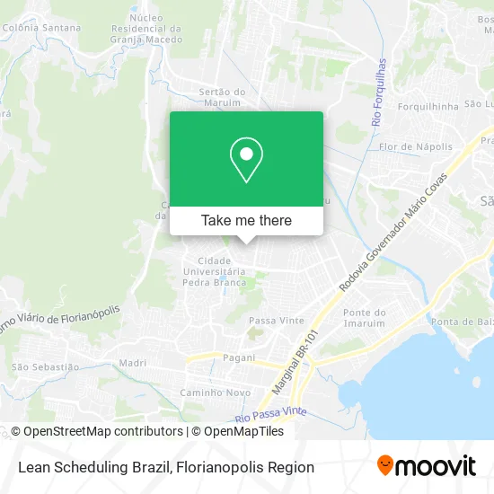 Lean Scheduling Brazil map