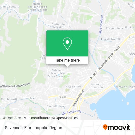 Savecash map