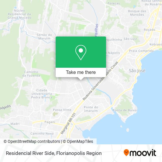 Mapa Residencial River Side