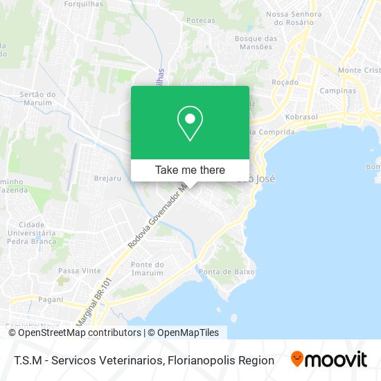 T.S.M - Servicos Veterinarios map