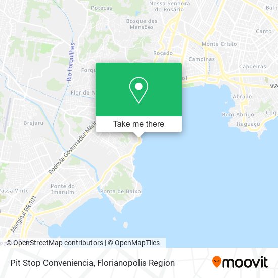 Pit Stop Conveniencia map