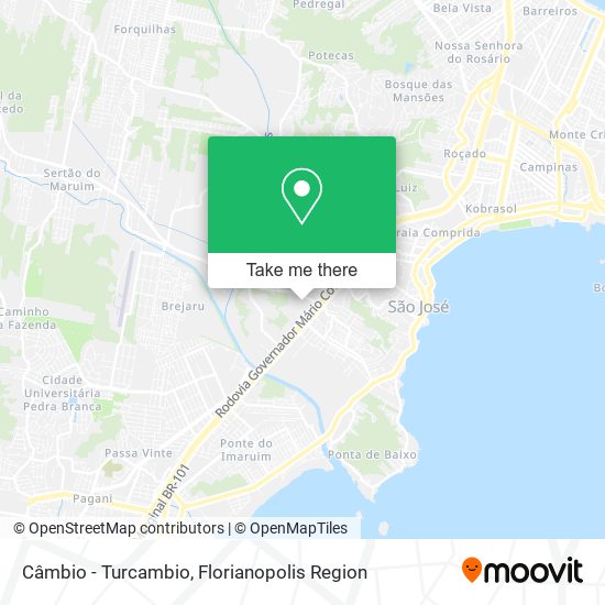 Câmbio - Turcambio map