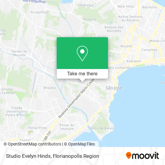 Studio Evelyn Hinds map