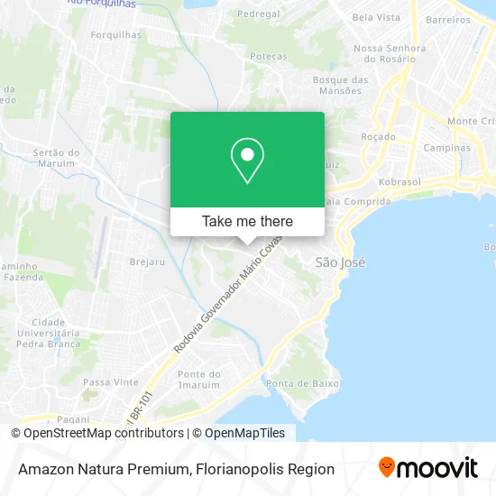 Amazon Natura Premium map