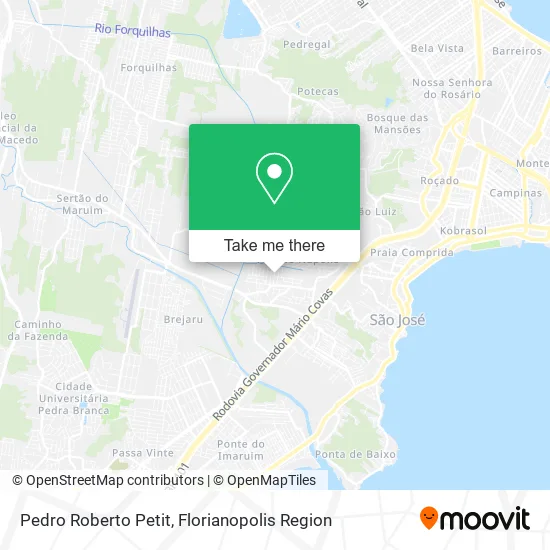 Pedro Roberto Petit map