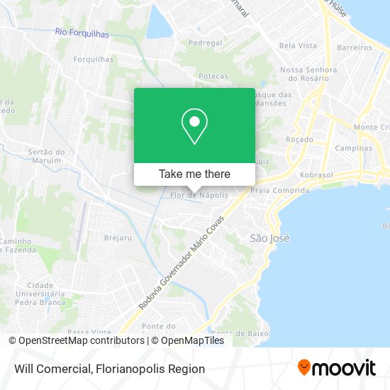 Will Comercial map