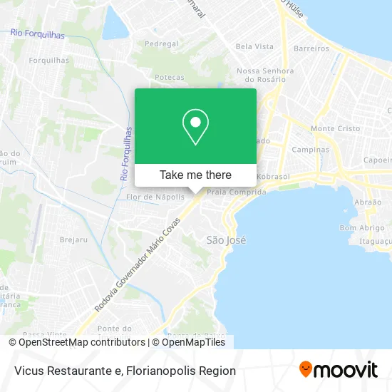 Vicus Restaurante e map