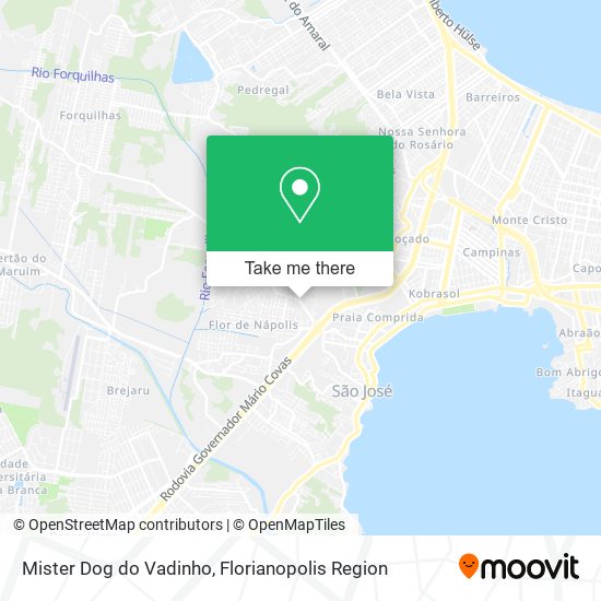 Mister Dog do Vadinho map