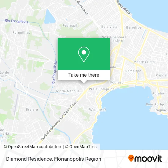 Diamond Residence map
