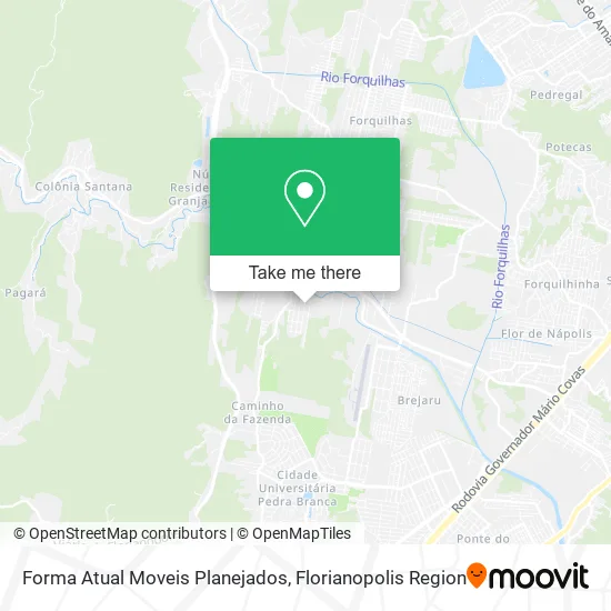 Forma Atual Moveis Planejados map