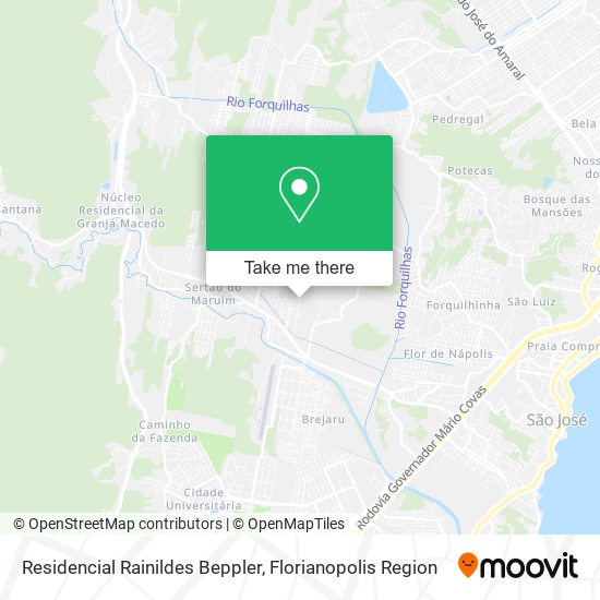Residencial Rainildes Beppler map