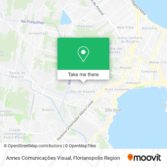 Annes Comunicações Visual map