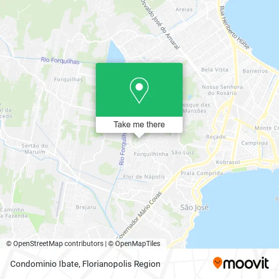 Condominio Ibate map