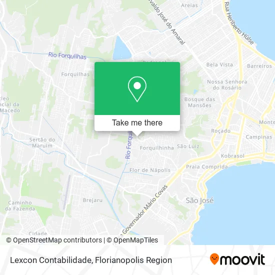 Lexcon Contabilidade map