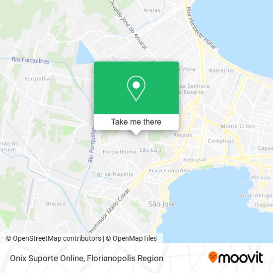 Onix Suporte Online map