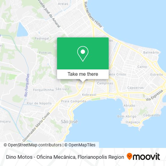 Dino Motos - Oficina Mecânica map