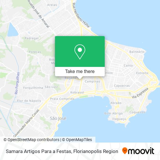Samara Artigos Para a Festas map