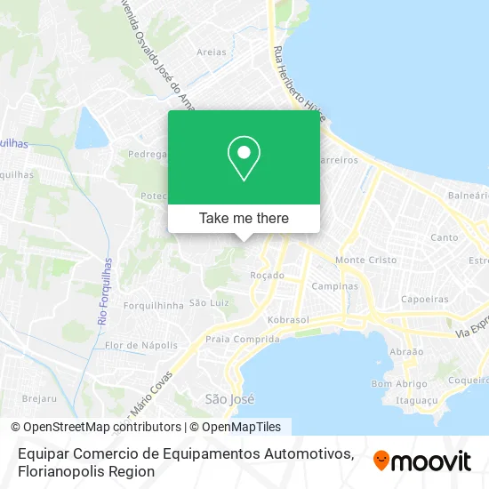Equipar Comercio de Equipamentos Automotivos map