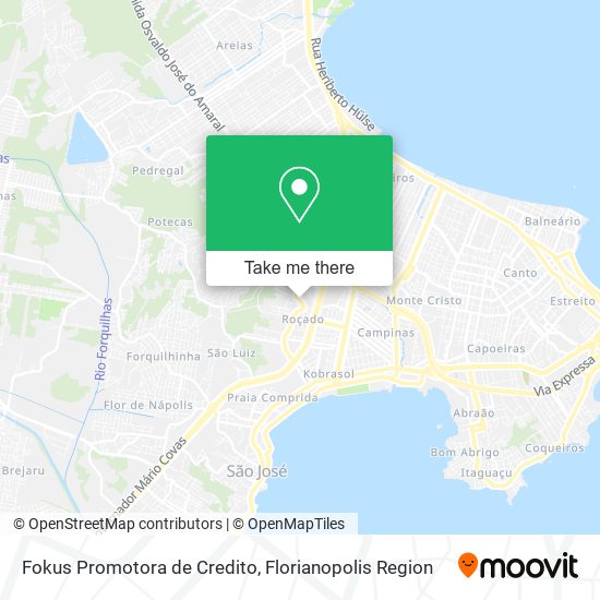Fokus Promotora de Credito map