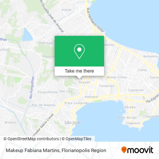 Makeup Fabiana Martins map