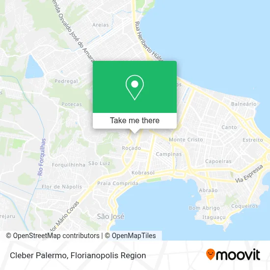 Cleber Palermo map