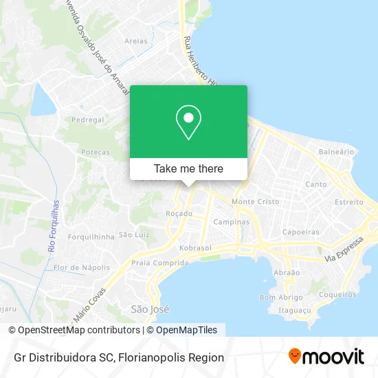 Gr Distribuidora SC map