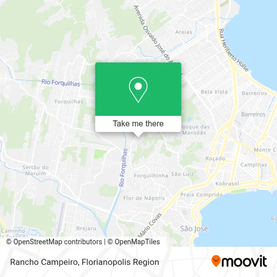 Rancho Campeiro map