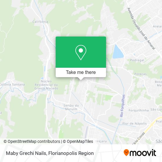 Maby Grechi Nails map