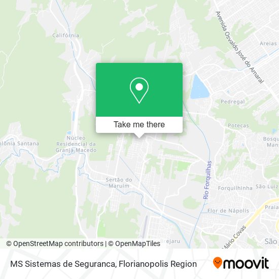 MS Sistemas de Seguranca map