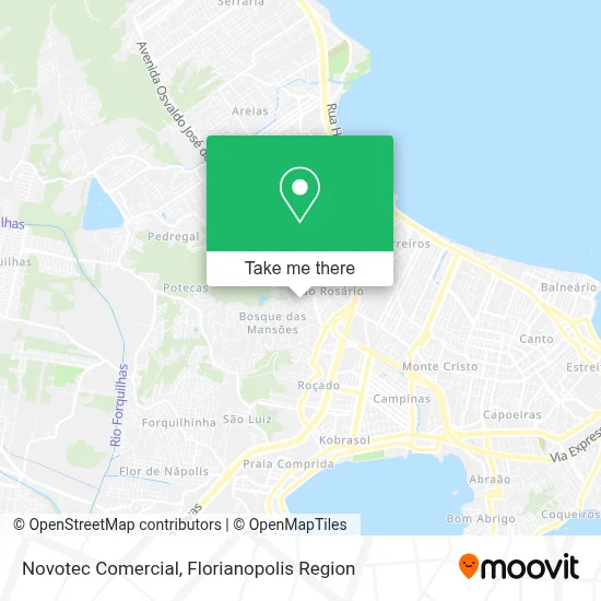 Novotec Comercial map