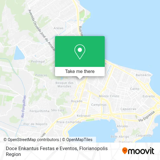 Doce Enkantus Festas e Eventos map