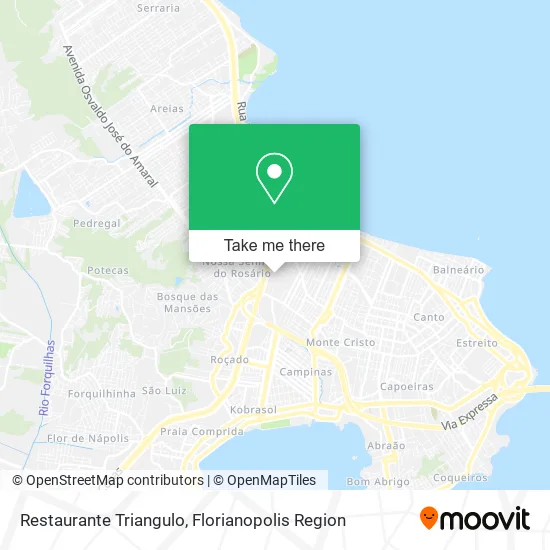 Restaurante Triangulo map