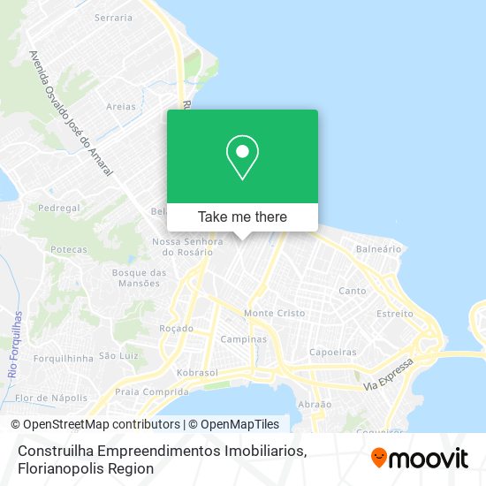 Construilha Empreendimentos Imobiliarios map